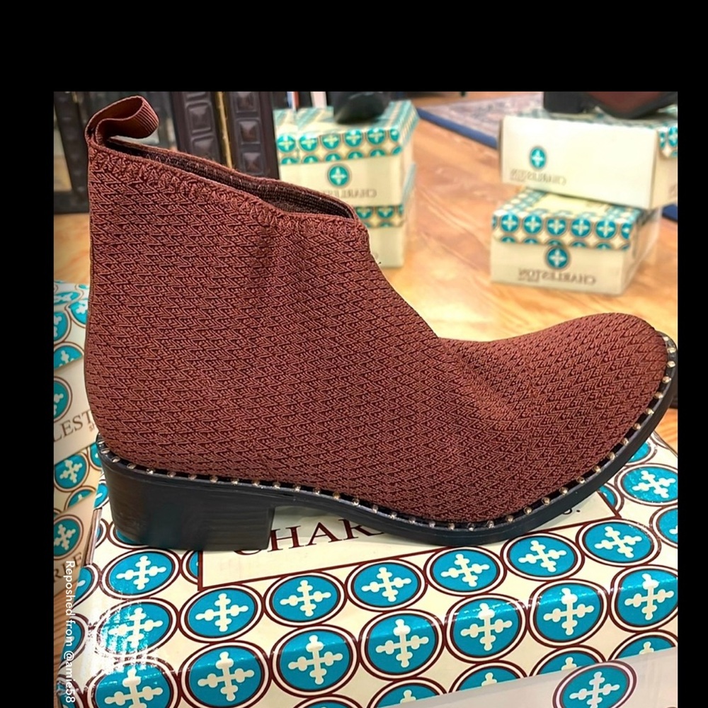 Charleston Shoes. Brown Barcelona Boot